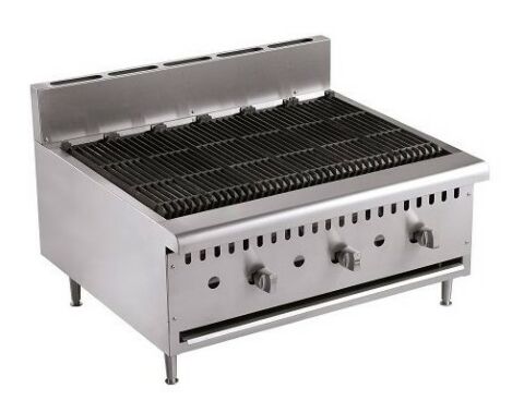 Combisteel Gas Grill 3 Brenner Tischgerät