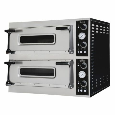 Combisteel Pizzaofen Doppelkammer 2×6 Pizzen