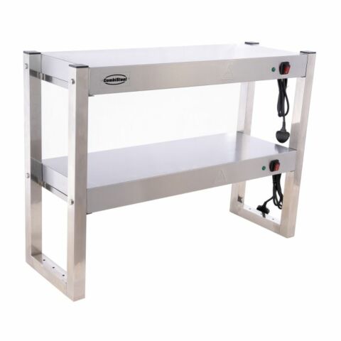 Aufsatzbord halogenbeheizt, 2-stufig, 900 mm