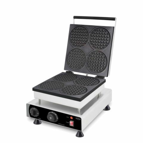 Combisteel Waffeleisen für 4 runde Waffeln