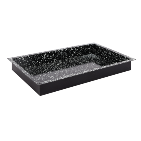 GN Blech 1/1-065 mm, 53 x 32,5 cm, emailliert, Metall