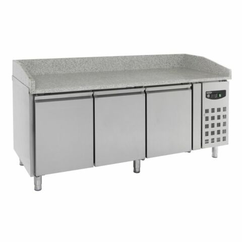 Pizzatisch Standard Line – 3 Türen, 580 Liter, Breite 2025mm