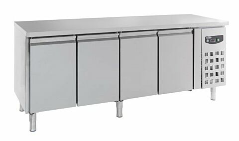 CombiSteel Kühltisch 4 Türen 553L, 2230x700x850mm