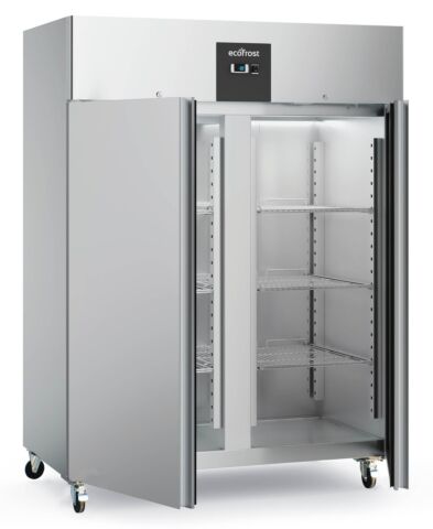 ecoFrost Edelstahl Kühlschrank RFS 2 Türen