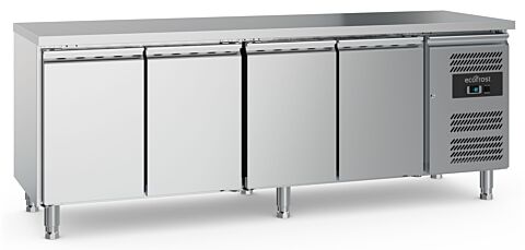 ecoFrost 700 Kühltisch 4 Türen, 2230x700x850mm
