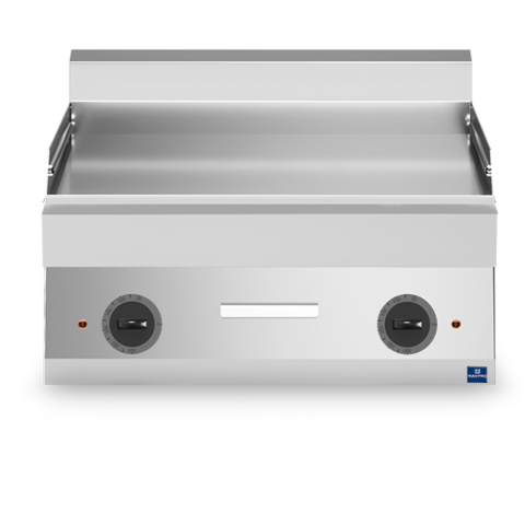 MASTRO Elektro-Grillplatte, glatt 9kW, 400V, Breite 700mm