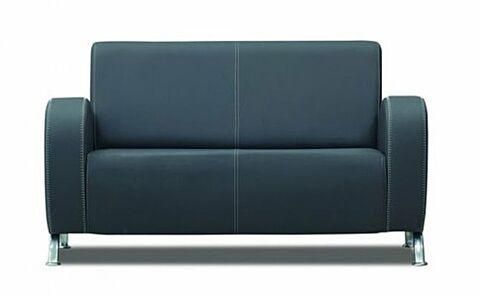 MELODI Sofa 2 Sitzer Grau-Gastro-Germany