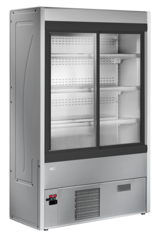 Wandkühlregal Aurin 2 180 mit Schiebetüren 0,96 kW, 1800 mm