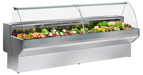 Kühltheke Pablo 3 200 S Frischwarentheke mit stiller Kühlung und Reservefach