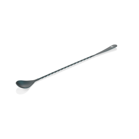 Barlöffel Japanese Style NOCTURN, 33,5 cm, blau matt, Chromnickelstahl 18/8