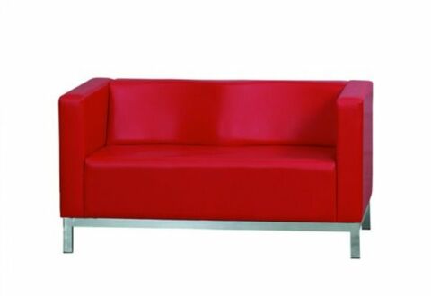 ELIPS Sofa 2 Sitzer Rot-Gastro-Germany