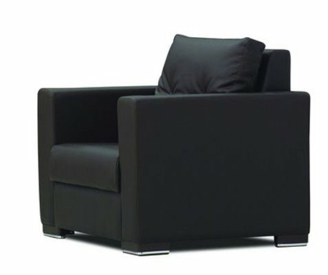 KRISTAL Lounge Sofa 1 Sitzer Schwarz-Gastro-Germany
