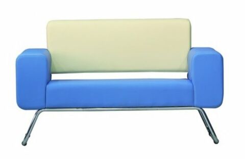 LEGEND Sofa 2 Sitzer Blau-Gastro-Germany