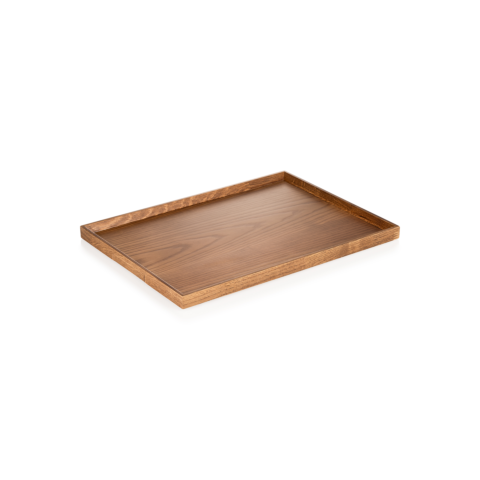 Coffee House Tablett, 44 x 32 x 2 cm, Holz, Polyurethan