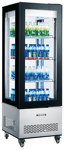 KBS Panorama Kuchenvitrine Quad, 400L, Breite 65cm