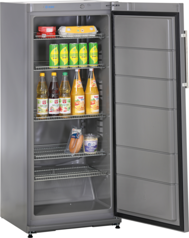 KBS Volltürkühlschrank K 296 grau, 270L