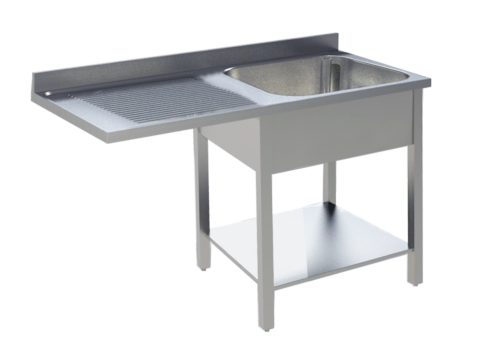 Spülcenter 1 Becken rechts Breite 120cm