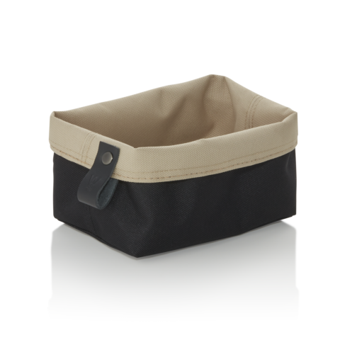 Brottasche FLIP TETRON, 15 x 11 x 8 cm, light grey/light khaki, Tetron