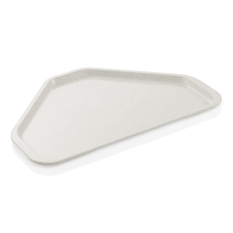 Trapeztablett Tray 96, 48 x 34 cm, granitgrau,Polyester-Gastro-Germany
