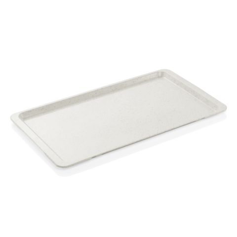 GN Tablett TRAY 96, 1/1, 53 x 32,5 cm, granitgrau, Polyesterfaserstoff