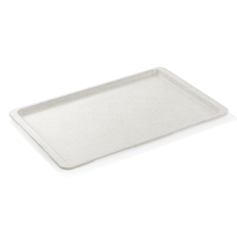 EN Tablett TRAY 96, 53 x 37 cm, granitgrau, Polyesterfaserstoff