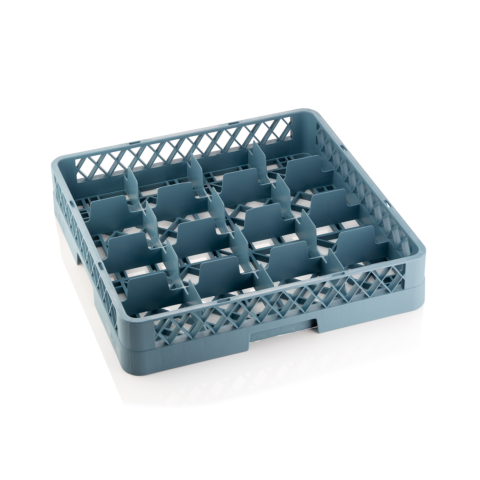 Tassenkorb DISH RACK 98, mit 16 Einteilungen, Polypropylen