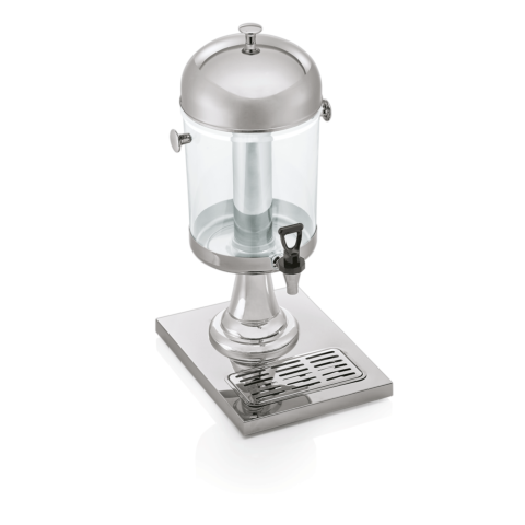 Getränkedispenser, 8,5 ltr., 26 x 35 x 58 cm,Chromnickelstahl-Gastro-Germany