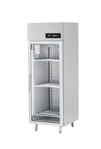 CHROMOnorn Nova-Tiefkühlschrank BR 690 GN 2/1 Glastür, 695x810x2020mm