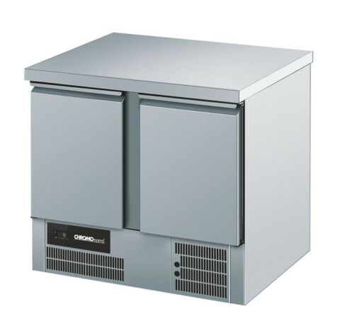 CHROMOnorn Kühltisch BR 795, GN 1/1, 2 Türen, 950x700x850mm