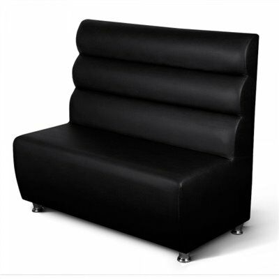 Gastronomie Sitzbank GALA schwarz, Länge 120 cm-Gastro-Germany