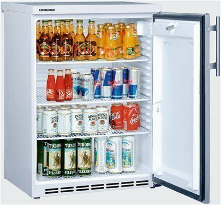 Gastro-Cool - Kühlschrank für Kiosk - zwei Glastüren - LED