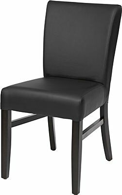 Gastro Stuhl Kati schwarz gepolstert-Gastro-Germany