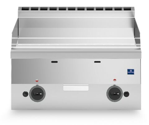 MASTRO Gas-Grillplatte glatt, kW 10.4, 600x600x300mm