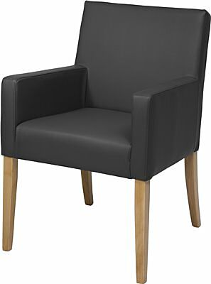 Lounge Stuhl Nova schwarz-Gastro-Germany