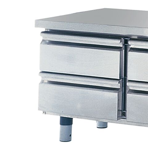 MASTRO Schubladenkit 2x 1/2 für Kühltische 700 mm, H=100 mm