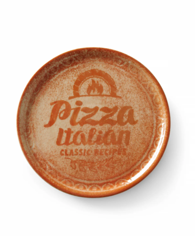 Pizzateller rot Ø-330mm Recipe Collection