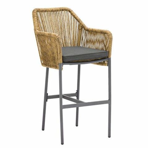 Terrassen Barhocker Betty-A, Natur