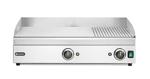 Grillplatte Kitchen Line 2/3 glatt 1/3 gerillt, 3500W