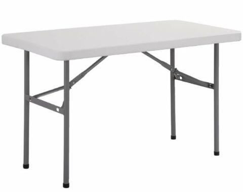 Buffettisch rechteckig klappbar, 122x60,7cm-Gastro-Germany