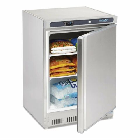 Polar Serie C Edelstahl Gefrierschrank Tischmodell 140L
