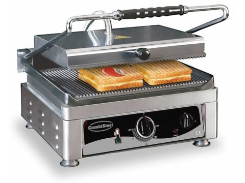 Combisteel Elektro Kontaktgrill gerillt 510 mm, Tischgerät
