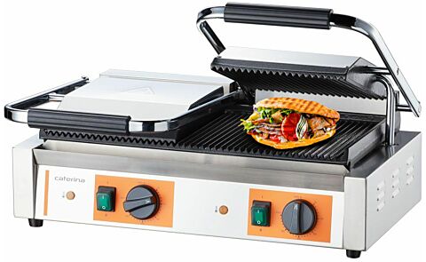 Doppel-Kontaktgrill CATERINA, 570x360x200 mm (BxTxH), 3,6 kW