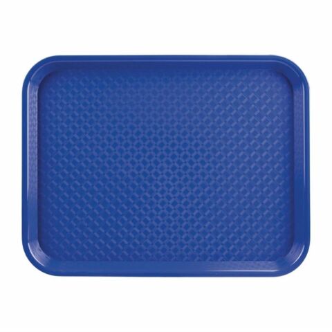 Kristallon Fast-Food-Tablett blau 34,5 x 26,5cm-Gastro-Germany