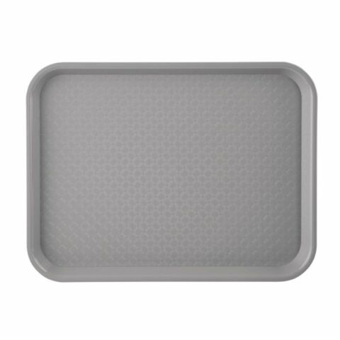 Kristallon Fast-Food-Tablett grau 34,5 x 26,5cm-Gastro-Germany