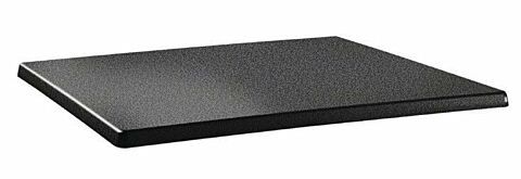Topalit Tischplatte Classic Line eckig Anthrazit 120x80 cm-Gastro-Germany