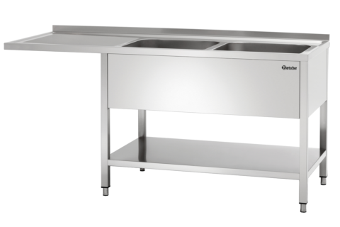 BARTSCHER Spülcenter 700, B1800 mit 2 Becken rechts