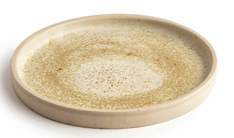 Olympia Canvas flacher runder Teller Weizen Ø-25cm (6 Stück)