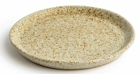 Olympia Canvas runder Teller mit schmalem Rand Weizen Ø-18cm (6 Stück)