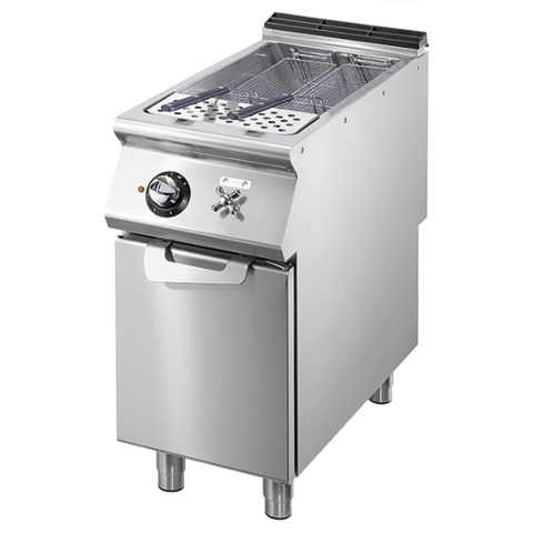 VIRTUS Elektro-Nudelkocher, 1 Becken GN 2/3, Kapazität 1x 26 Liter