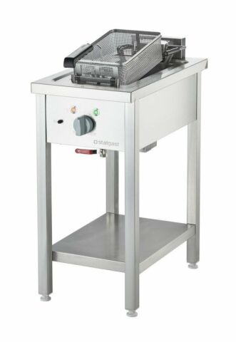 Elektro-Fritteuse als Standgerät,400x700x850 mm, 10 L, 9 kW
